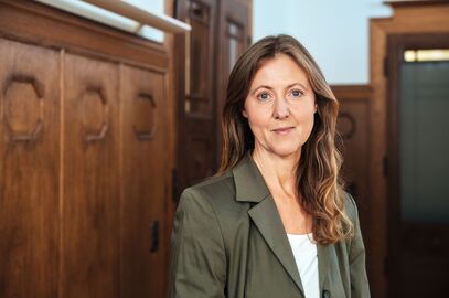 Porträt von Grit Peterson