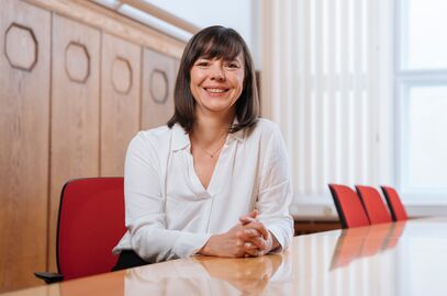 Porträt von Annett Hübner